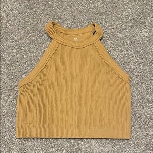 Aerie Seamless High Neck Bra Top